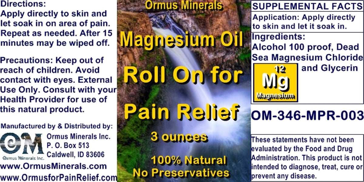 Magnesium Oil Roll on
