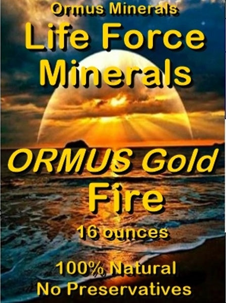 Life Force Minerals Ormus Gold Fire