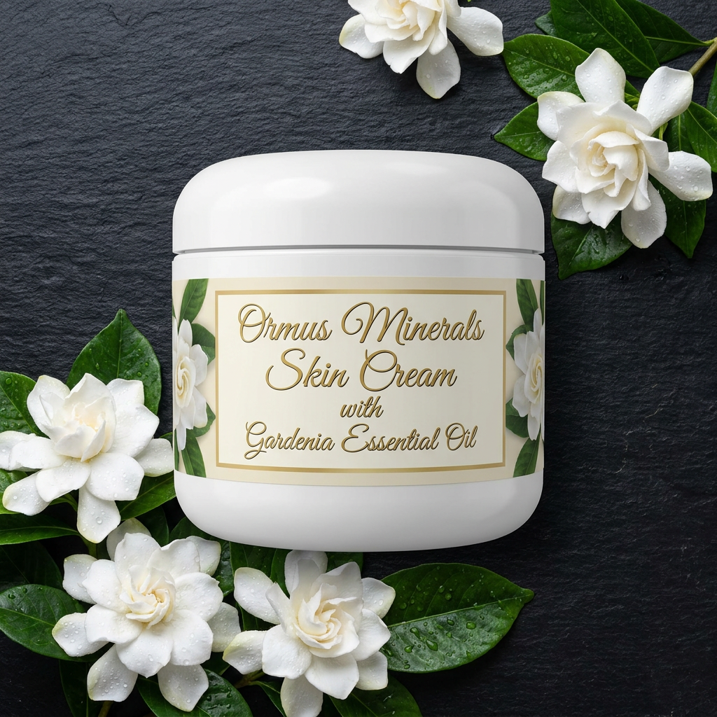 Ormus Minerals Skin Cream with Gardenia Essential Oil