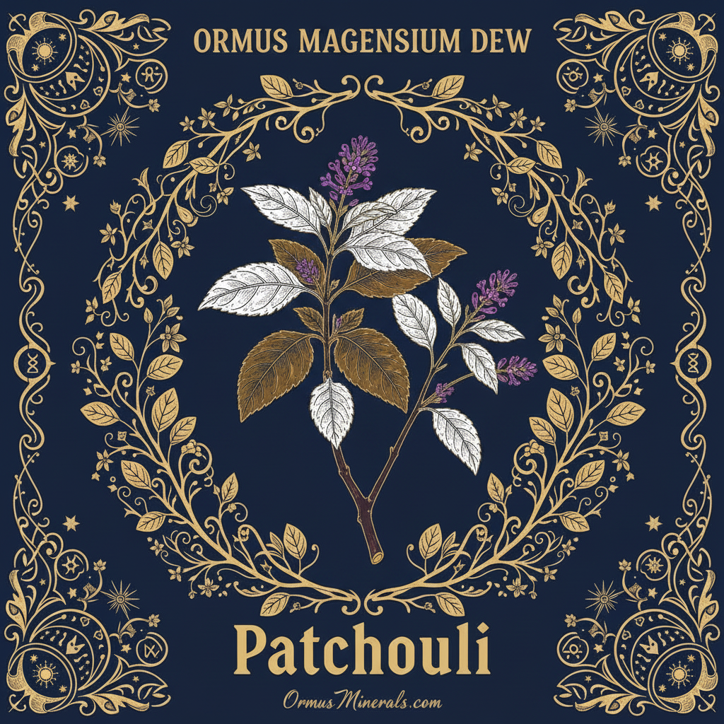 Ormus Minerals Magnesium Dew Patchouli Essential Oil 4oz
