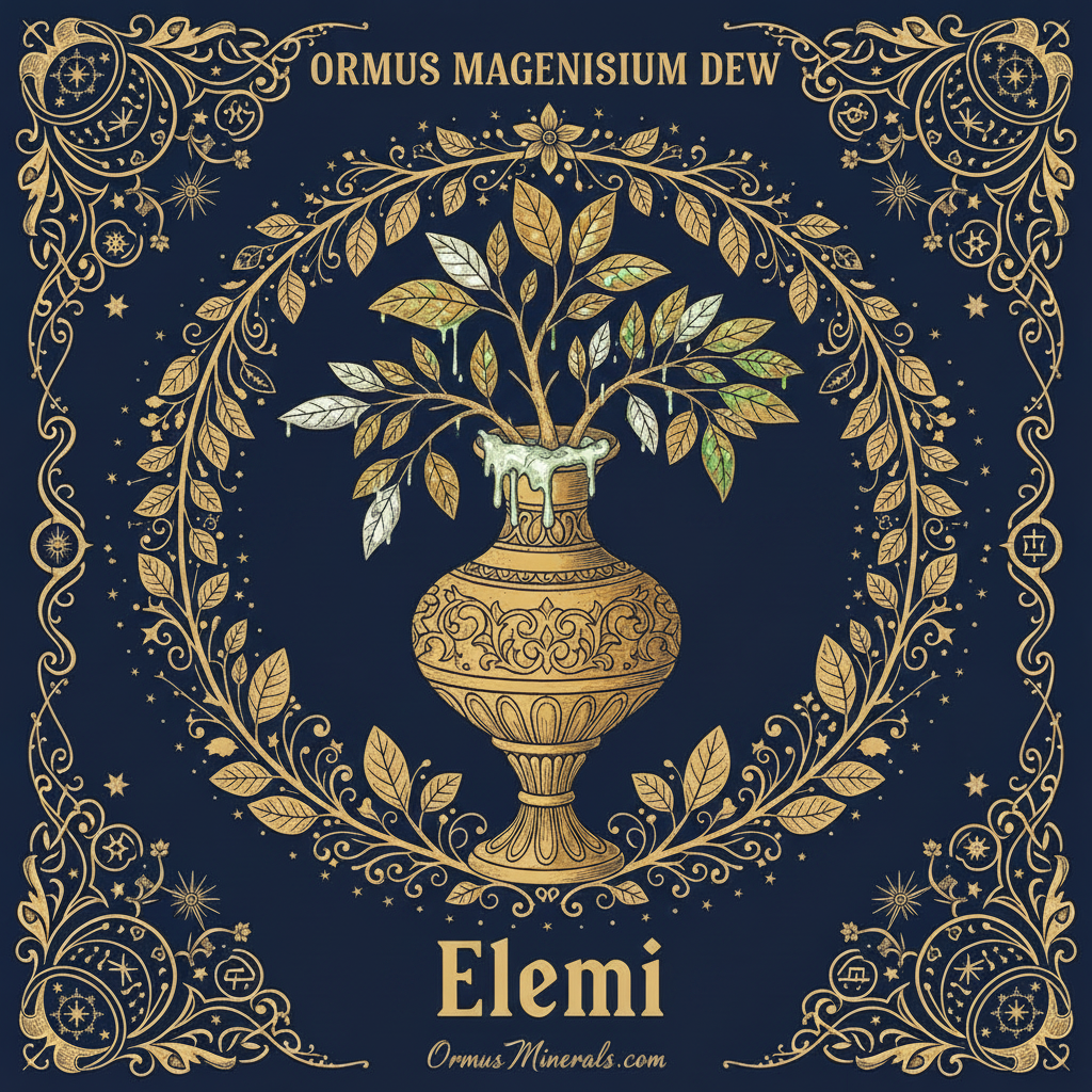 Ormus Minerals Magnesium Dew Elemi Essential Oil 4oz