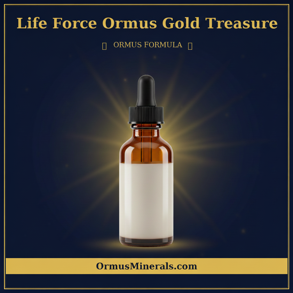 Ormus Formula Life Force Ormus Gold Treasure 64oz