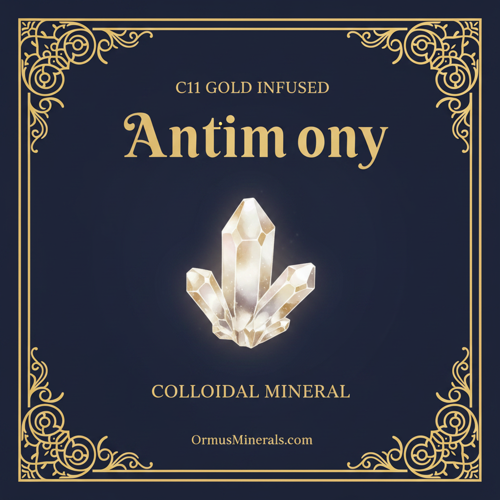 Ormus C11 Colloidal Antimony 16oz Extra Strength 2x