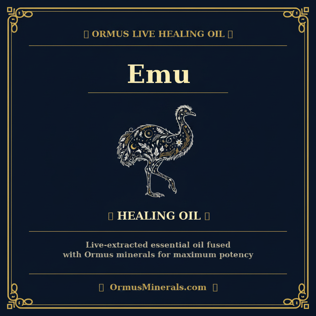 Ormus Live Healing Oil with Emu
