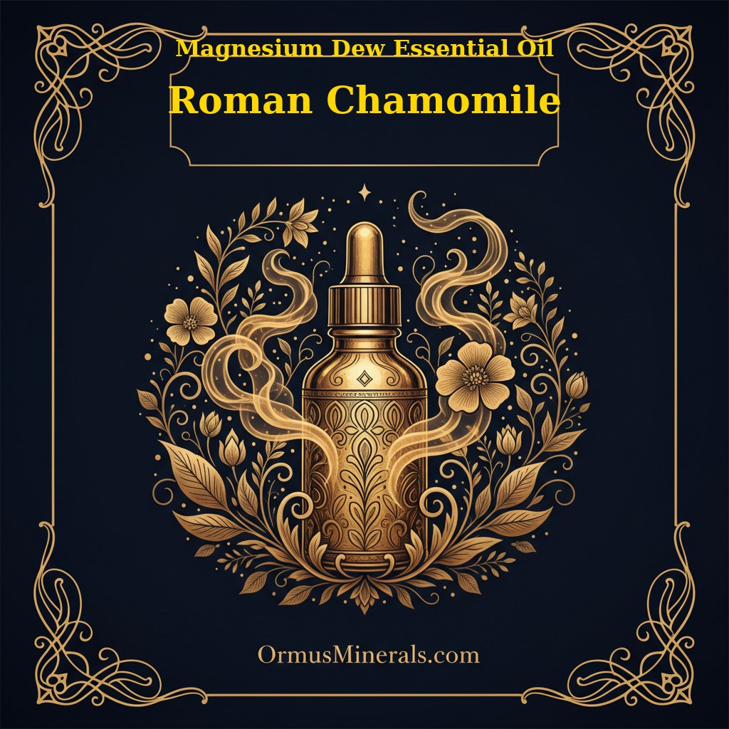 Ormus Magnesium Dew with Roman Chamomile Essential Oil 8oz