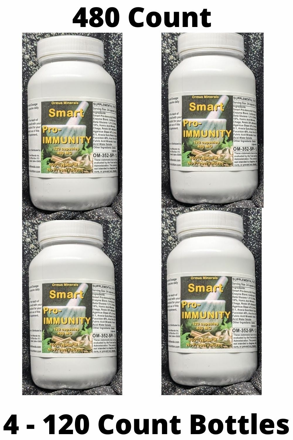 Smart Pro-Immunity Probiotics 480 caps