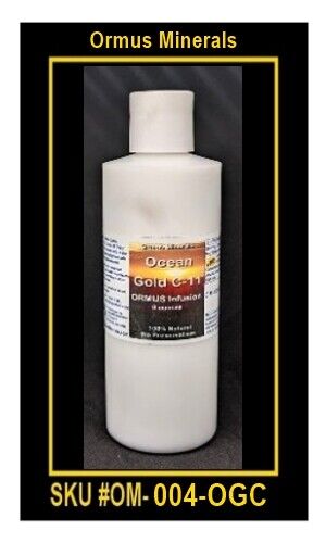 Ormus C11 Manna 4oz — 51-mineral colloidal gold ormus formula | Ormus Minerals