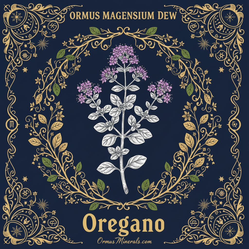 Ormus Minerals Magnesium Dew Oregano Essential Oil 4oz