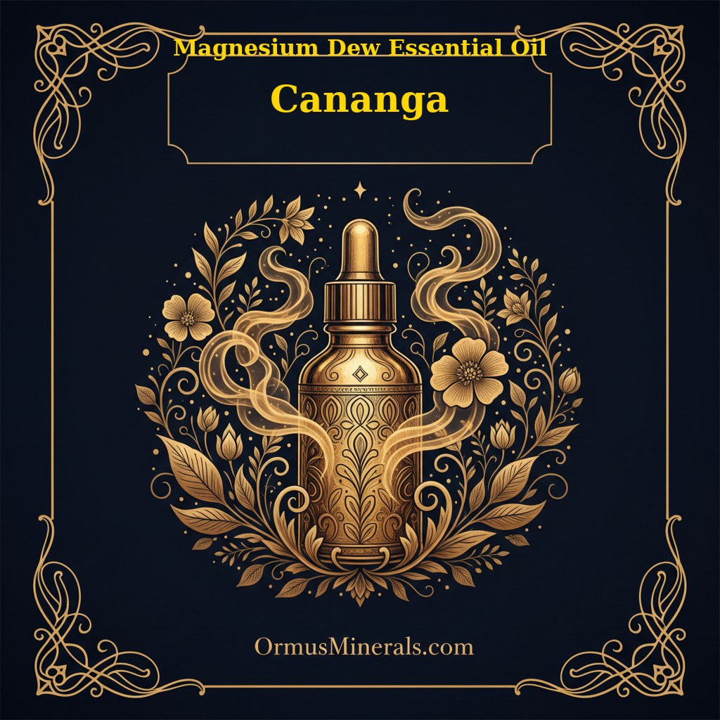 Ormus Magnesium Dew with Cananga Essential Oil 4oz
