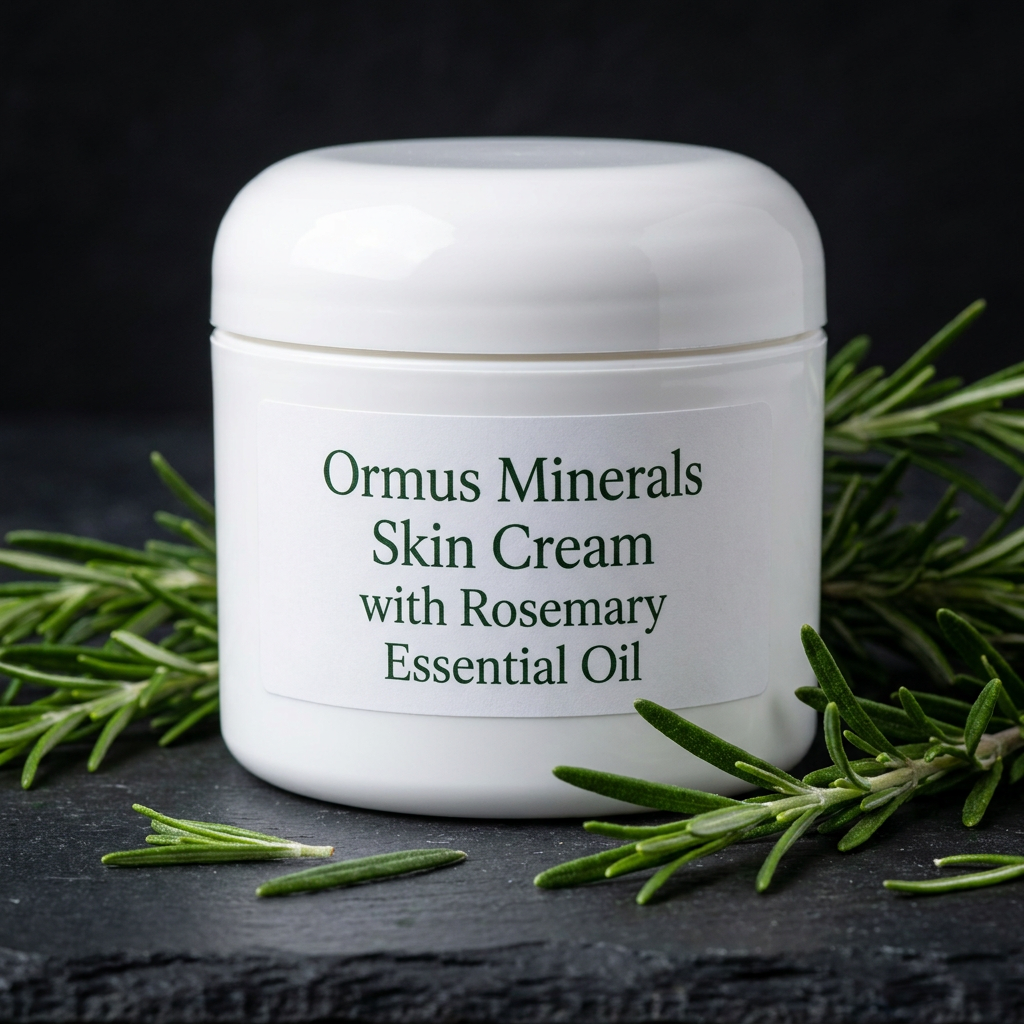 Ormus Minerals Skin Cream with Rosemary Essential Oil