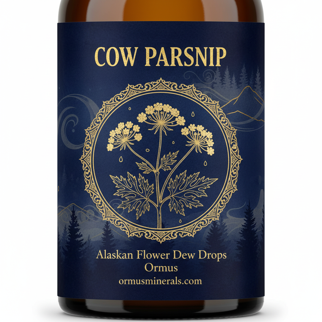 Cow Parsnip Alaskan Dew Drops Ormus 4oz Extra Strength 4x | OrmusMinerals.com