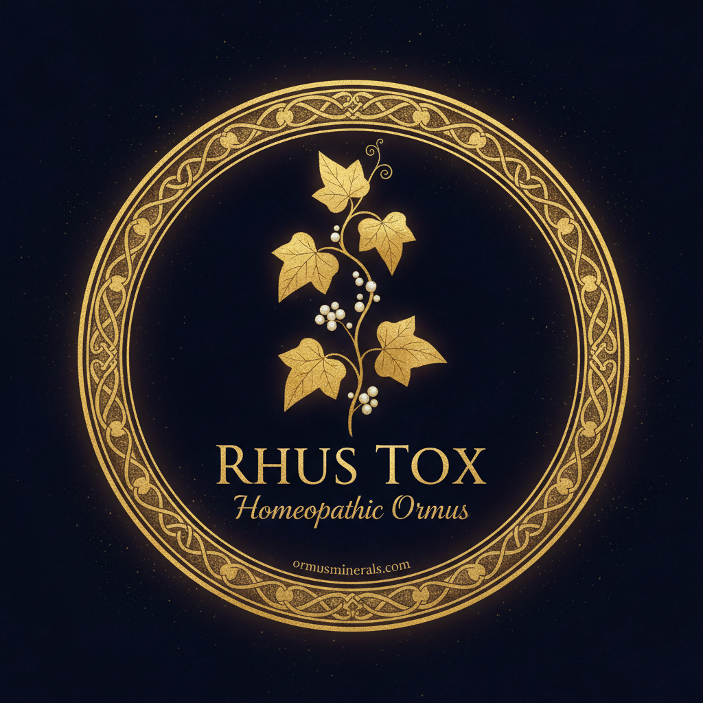 Rhus Tox Homeopathic Ormus 16oz Extra Strength 3x | OrmusMinerals.com