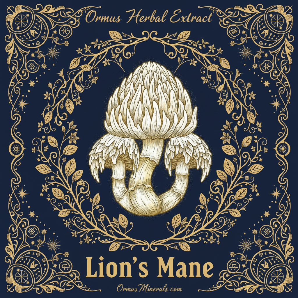 Ormus Minerals Lion's Mane Extract 8oz