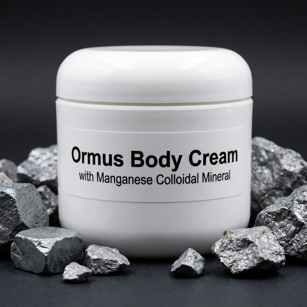 Ormus Body Cream with Manganese Colloidal Mineral