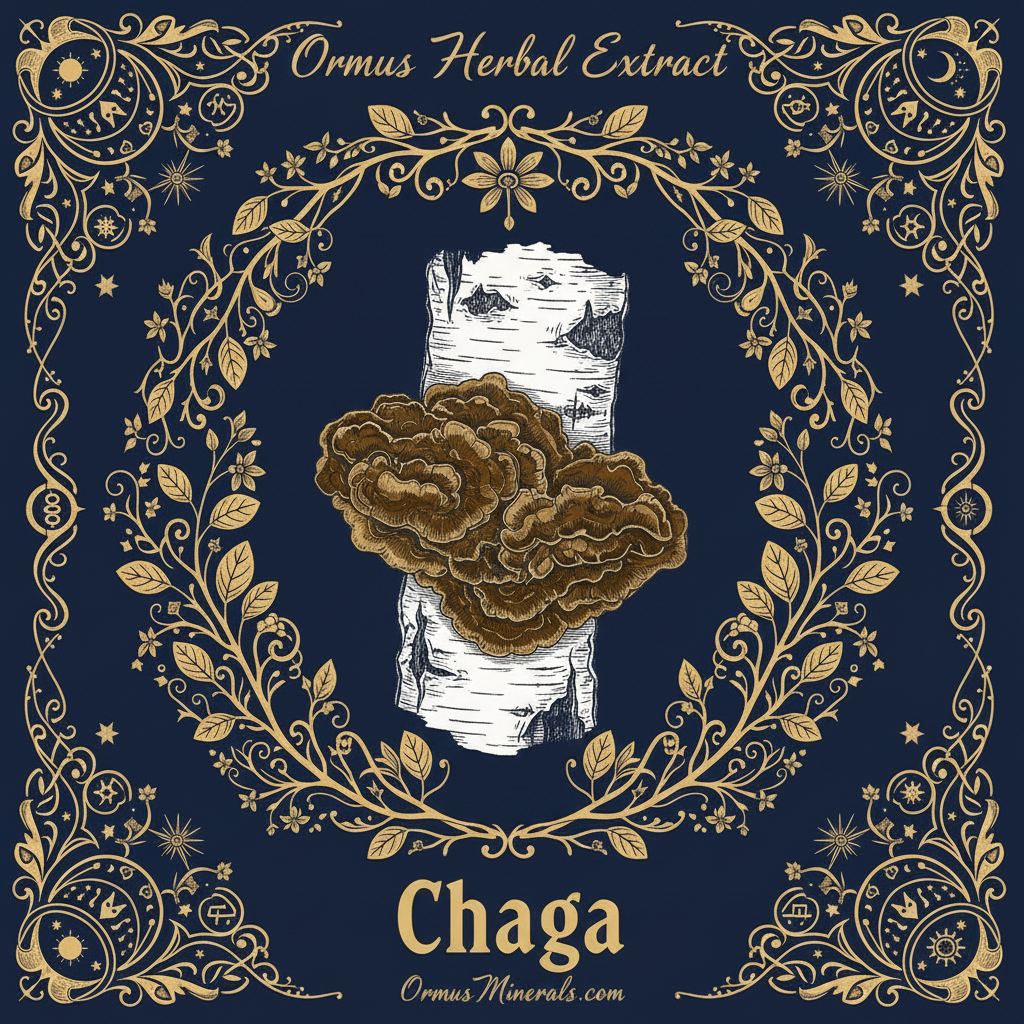 Ormus Minerals Chaga Extract 8oz
