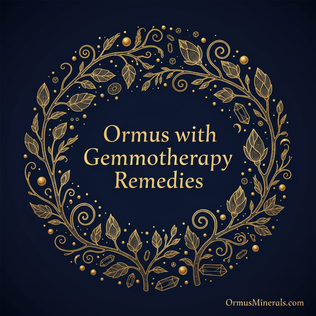 Ormus with Gemmotherapy Remedies collection banner