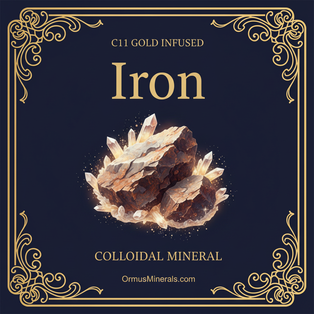 Ormus C11 Colloidal Iron 32oz Extra Strength 1x