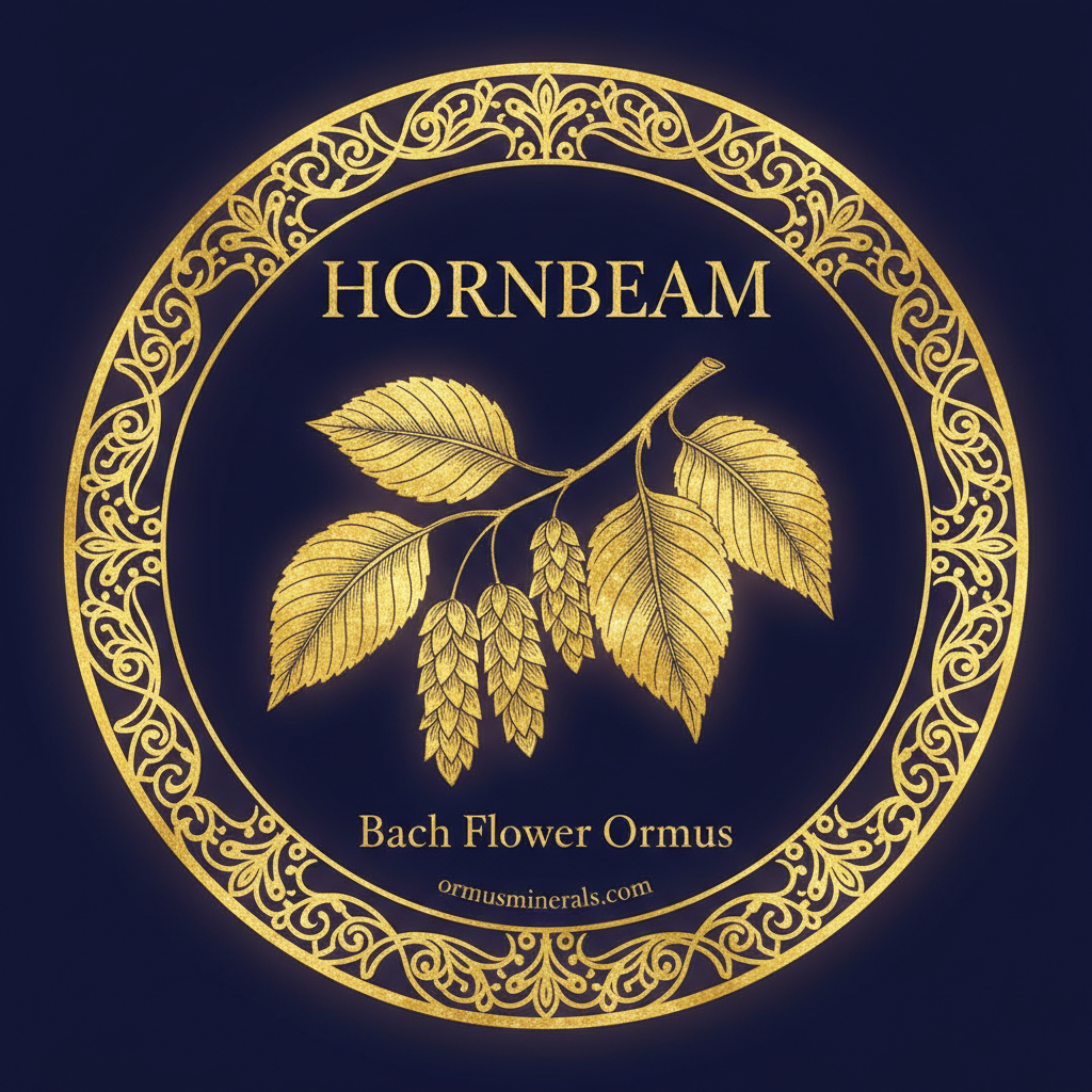 Hornbeam Bach Dew Drops Ormus 4oz Extra Strength 5x | OrmusMinerals.com