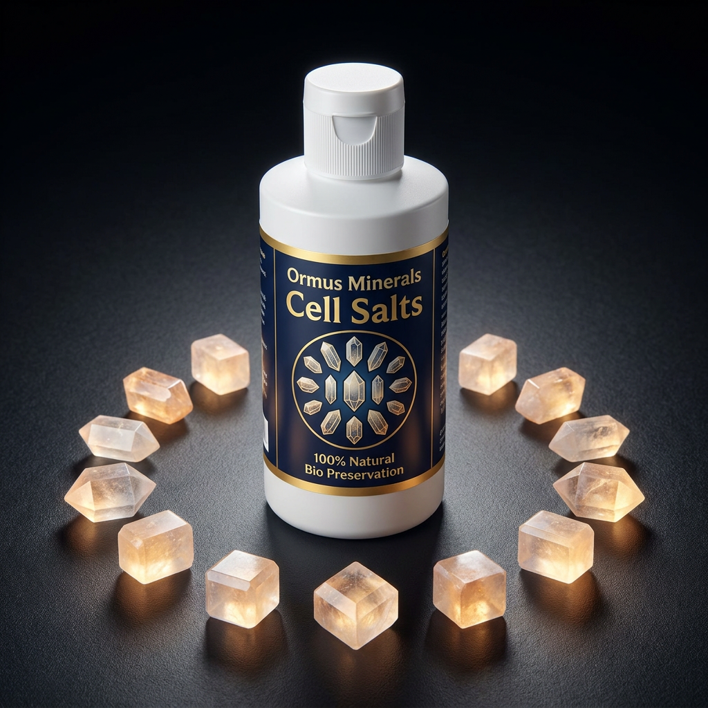 Ormus Minerals with Cell Salt Number 6 Potassium Phosphate