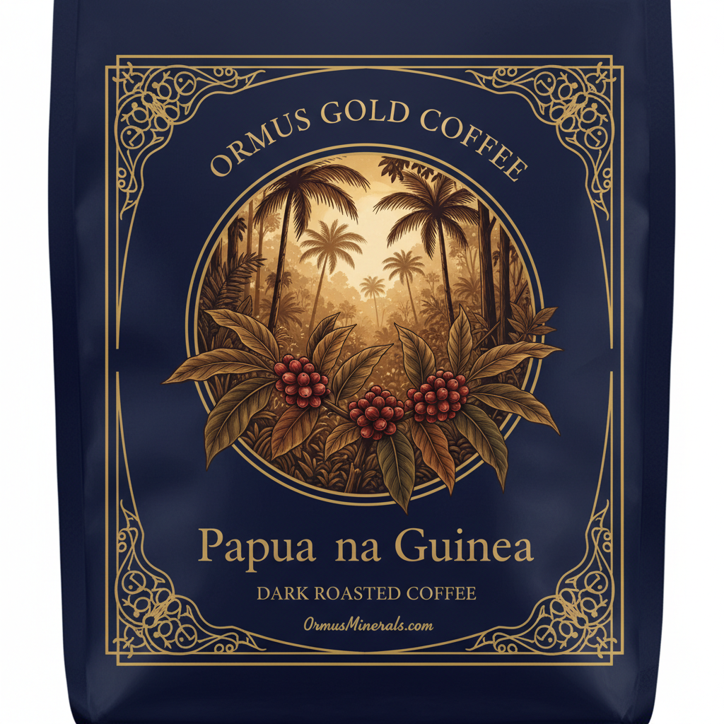 Ormus Gold Coffee Papua New Guinea 4x Extra Strength