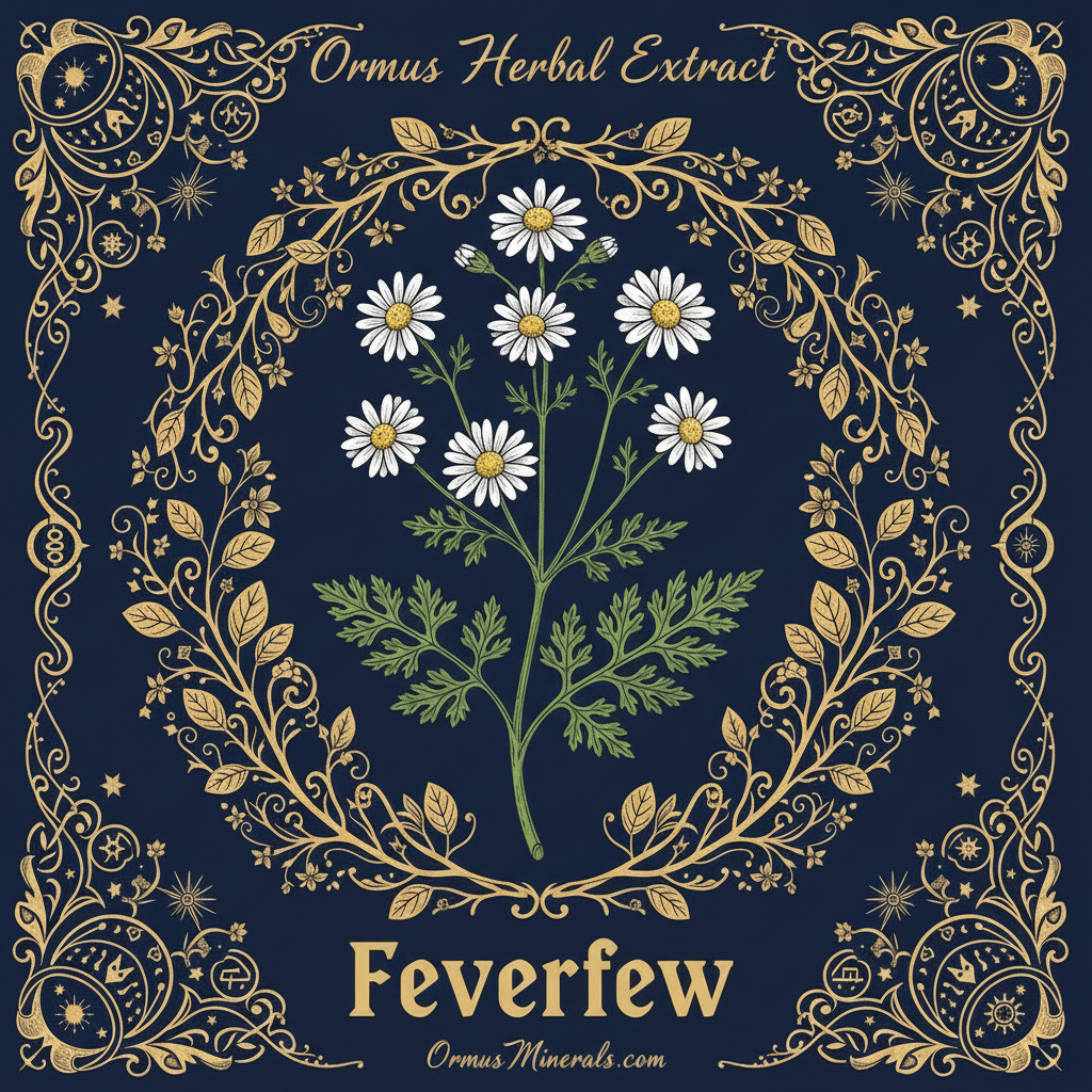 Ormus Minerals Feverfew Extract 8oz