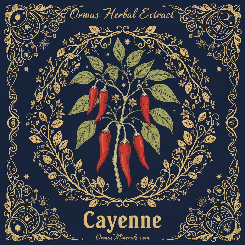 Ormus Minerals Cayenne Extract 4oz