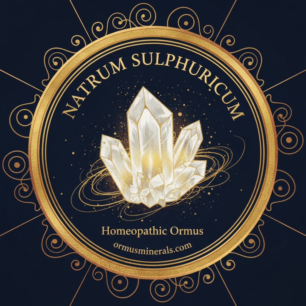Natrum Sulphuricum Homeopathic Ormus 32oz Extra Strength 5x | OrmusMinerals.com