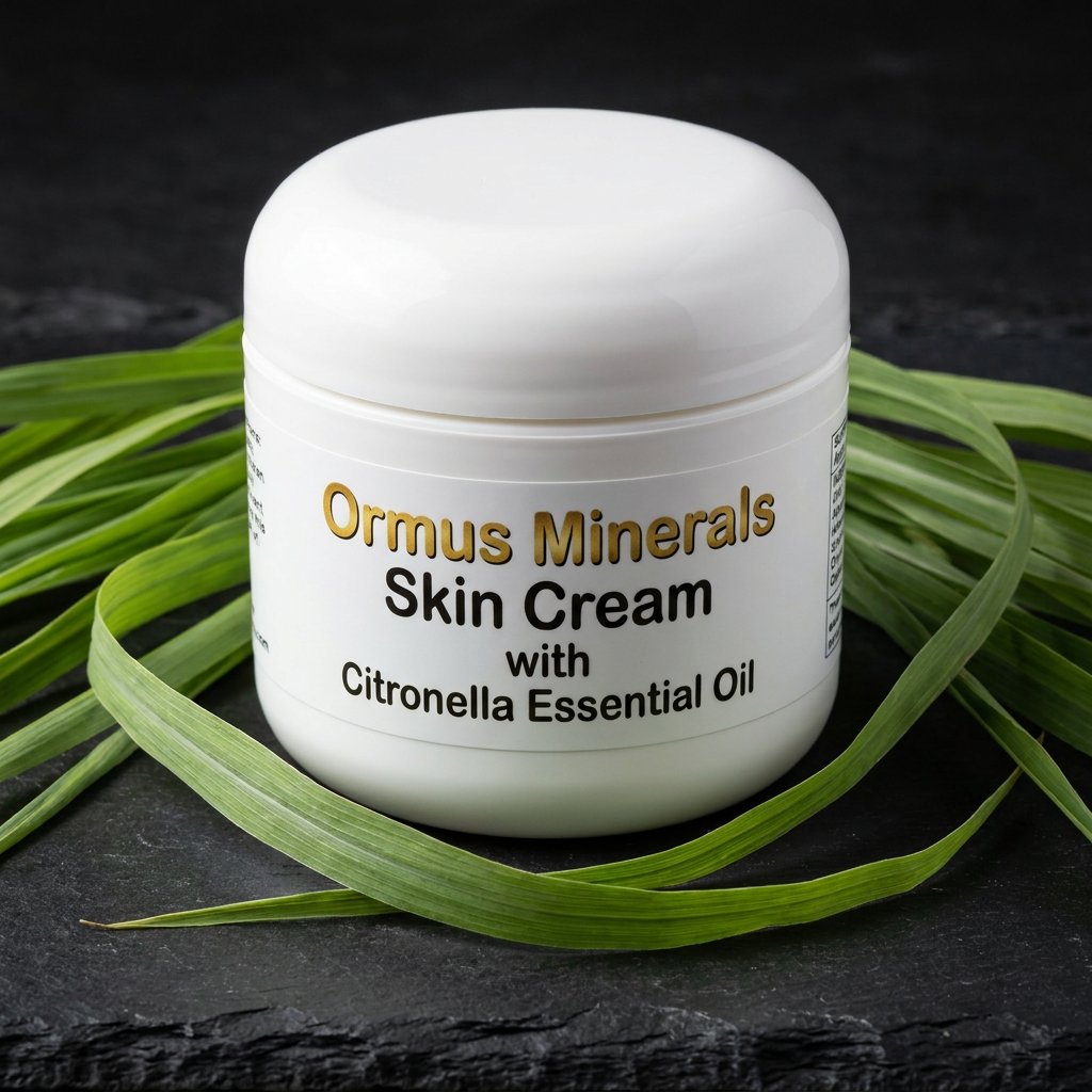 Ormus Minerals Skin Cream with Citronella Essential Oil
