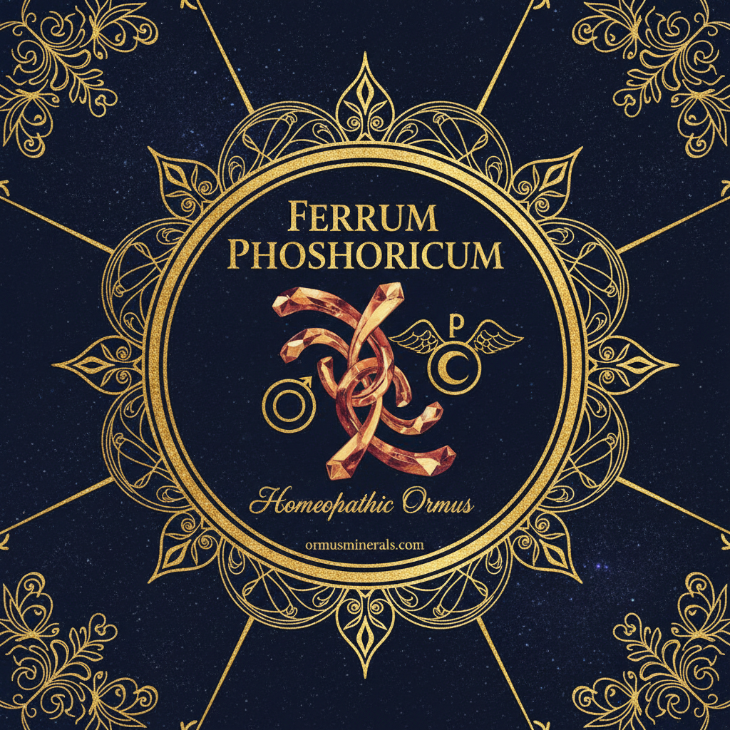 Ferrum Phosphoricum Homeopathic Ormus 8oz Extra Strength 5x | OrmusMinerals.com