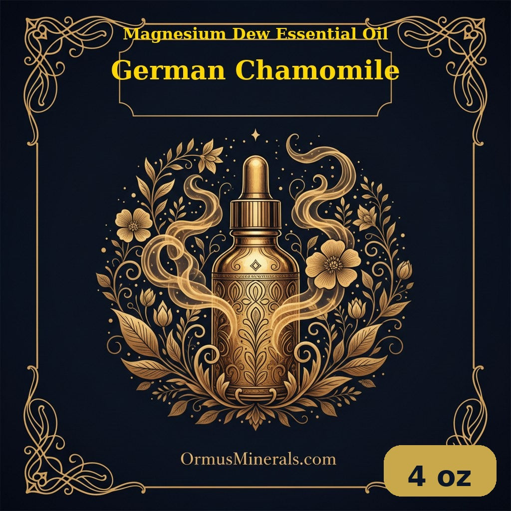 German Chamomile Ormus Live Healing Oil 4oz | OrmusMinerals.com