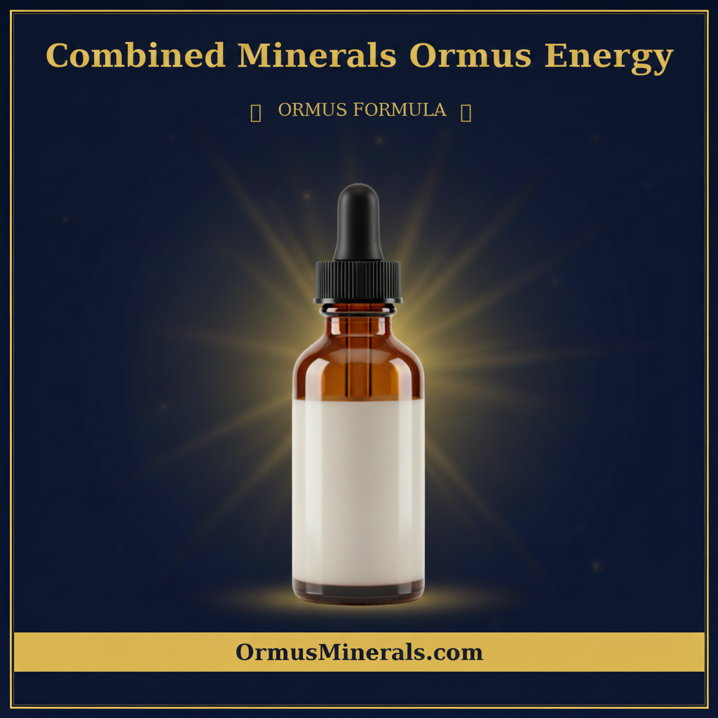Combined Minerals Ormus Energy Ormus 4oz Standard