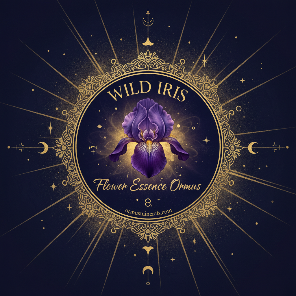 Wild Iris Flower Essence Ormus 8oz Extra Strength 3x | OrmusMinerals.com