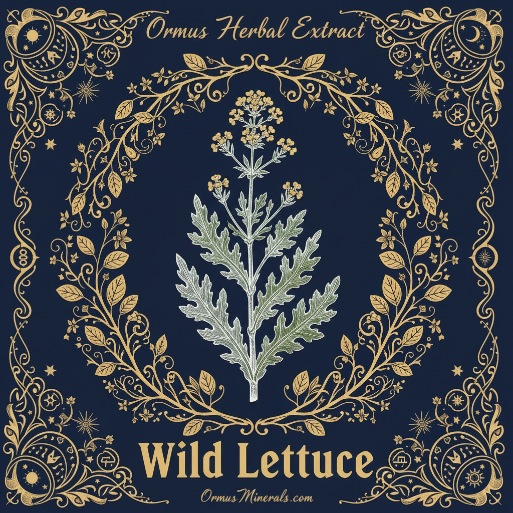 Ormus Minerals Wild Lettuce Extract 8oz