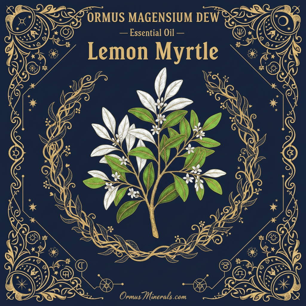 Ormus Minerals Magnesium Dew Myrtle Essential Oil 8oz