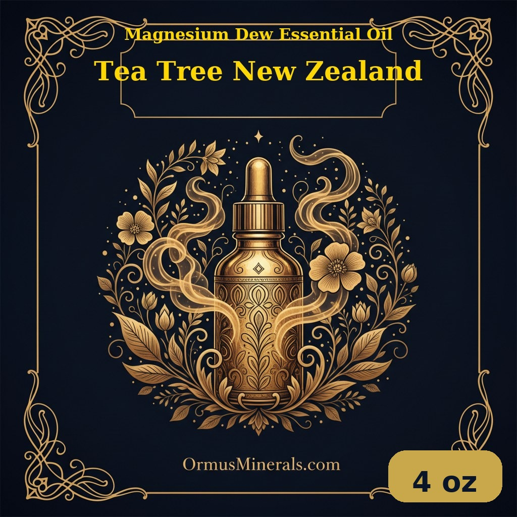 Tea Tree New Zealand Ormus Live Healing Oil 4oz