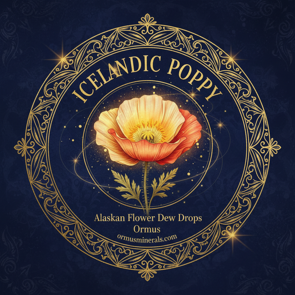 Icelandic Poppy Alaskan Dew Drops Ormus 4oz Extra Strength 1x | OrmusMinerals.com