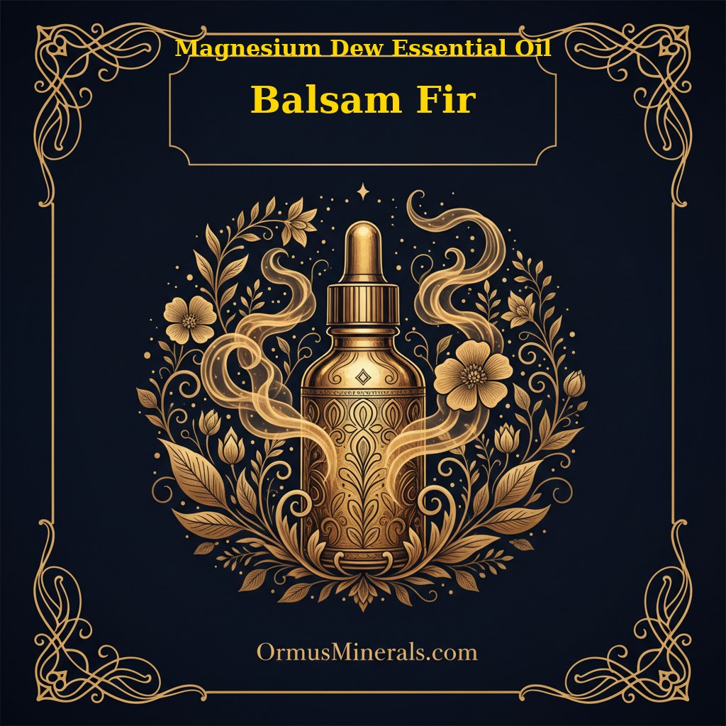 Ormus Magnesium Dew with Balsam Fir Essential Oil 8oz