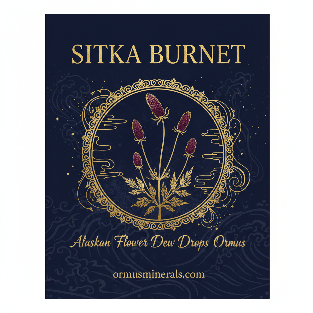 Sitka Burnet Alaskan Dew Drops Ormus 4oz Extra Strength 5x | OrmusMinerals.com