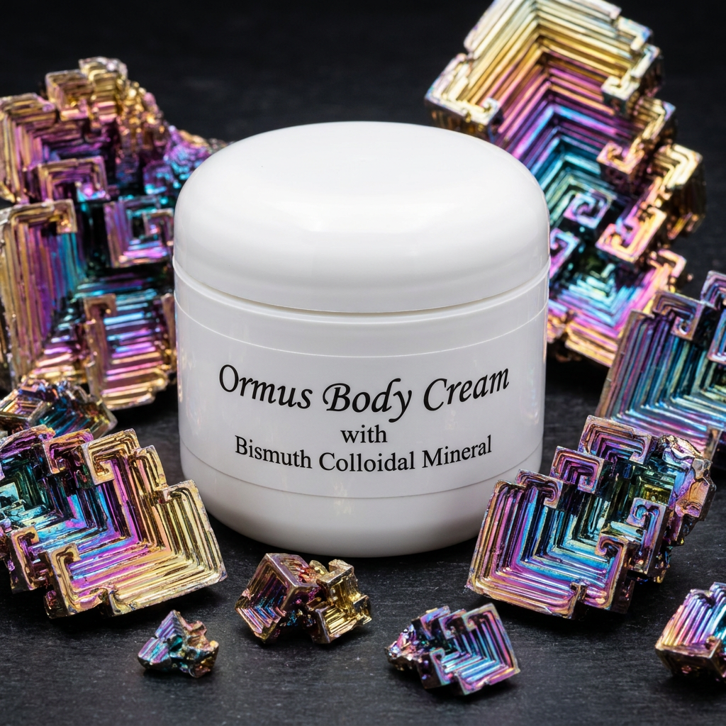 Ormus Body Cream with Bismuth Colloidal Mineral