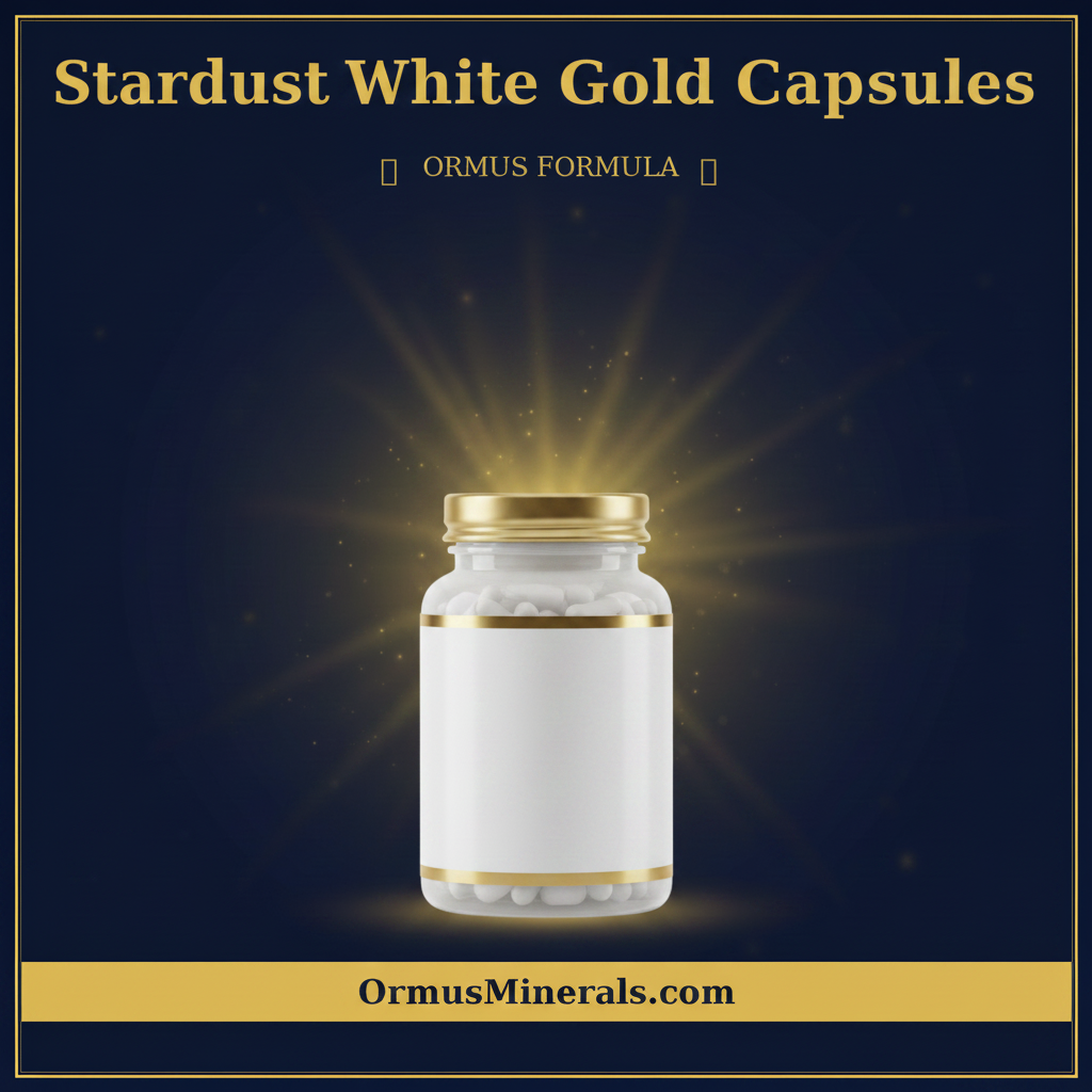 Ormus Stardust White Gold Capsules