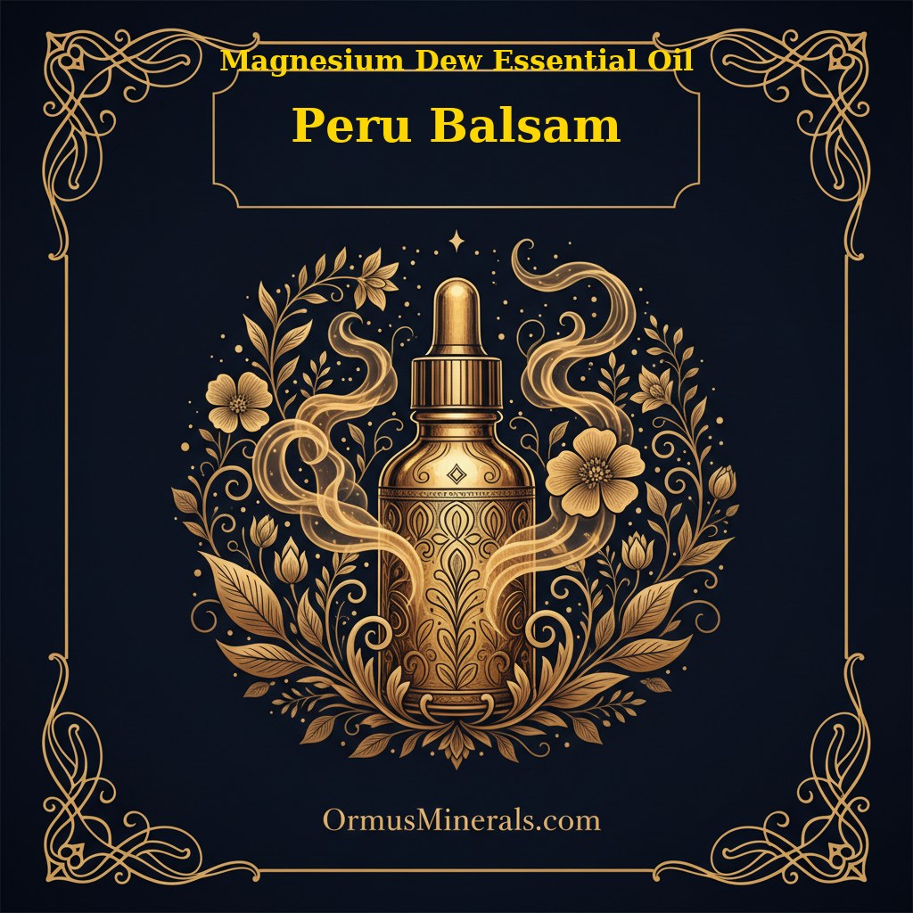 Ormus Magnesium Dew with Peru Balsam Essential Oil 4oz