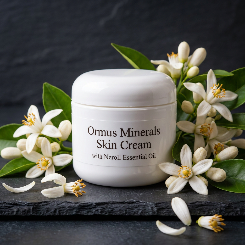Ormus Minerals Skin Cream with Neroli Essential Oil