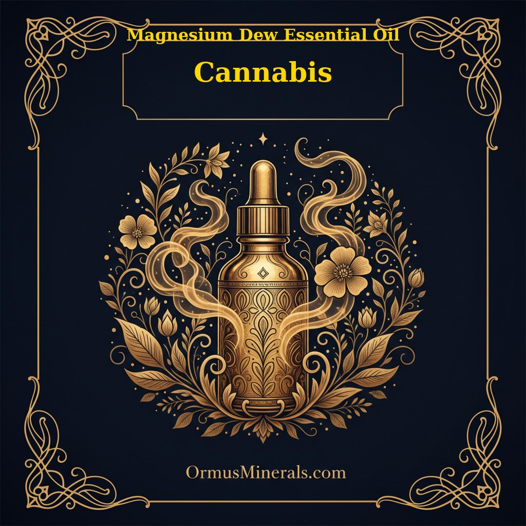 Ormus Magnesium Dew with Cannabis Essential Oil 8oz