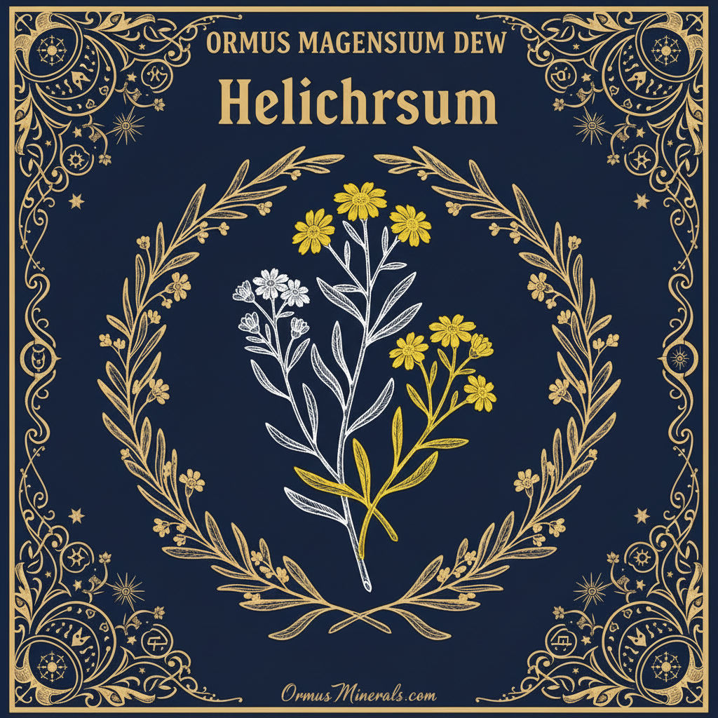 Ormus Minerals Magnesium Dew Immortelle Essential Oil 4oz