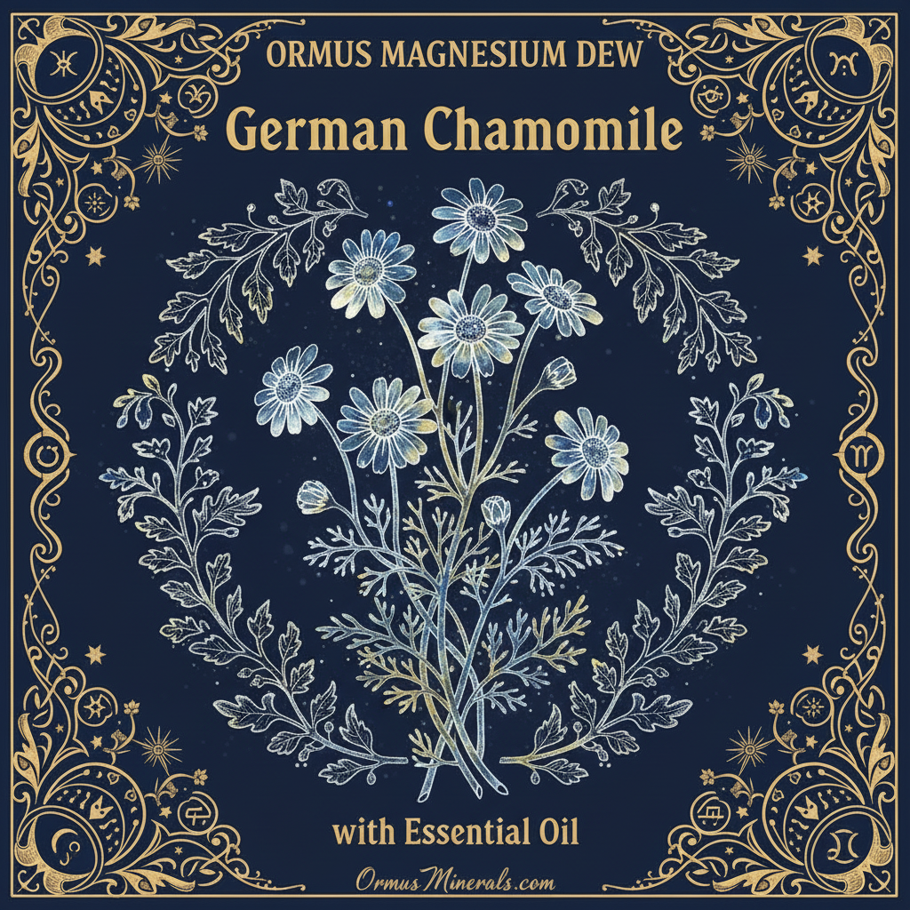 Ormus Minerals Magnesium Dew Chamomile German Essential Oil 4oz