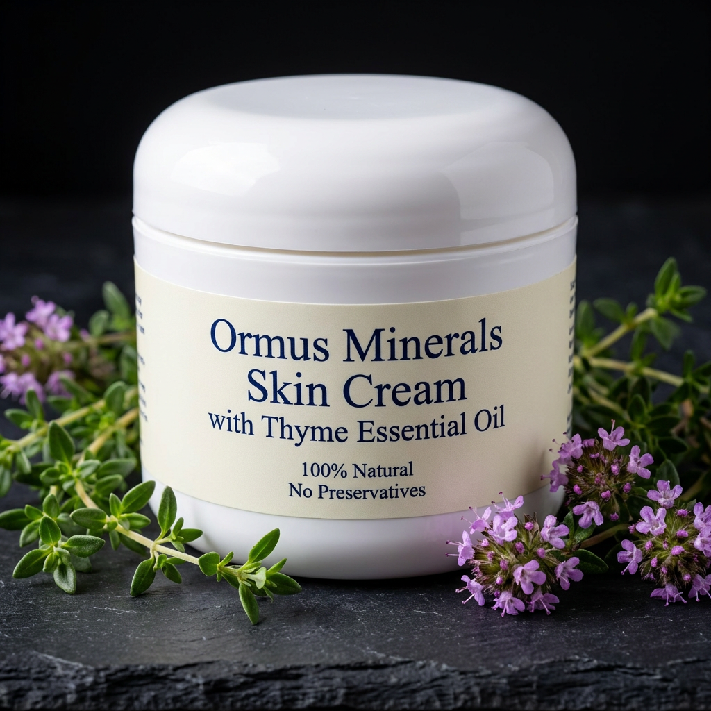 Ormus Minerals Skin Cream with Thyme Essential Oil