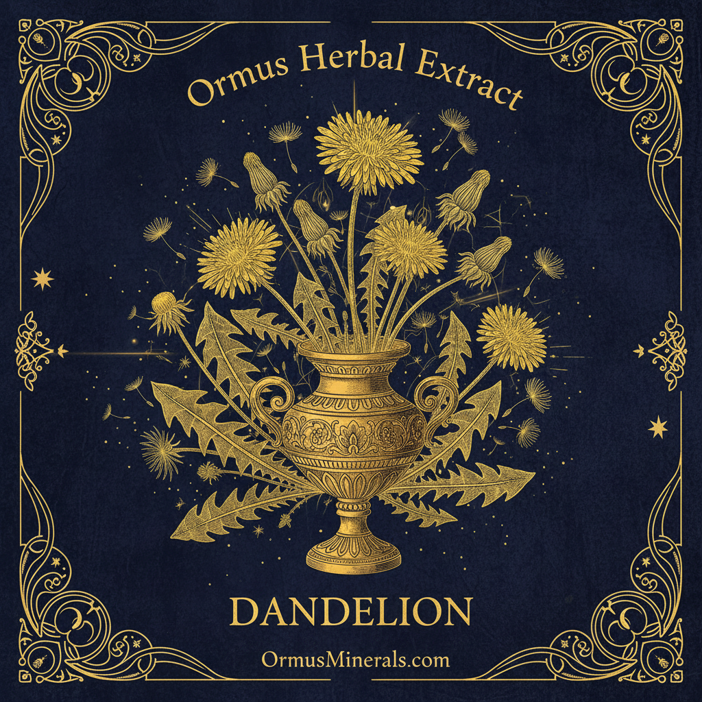 Ormus with Dandelion Herbal Extract 4oz
