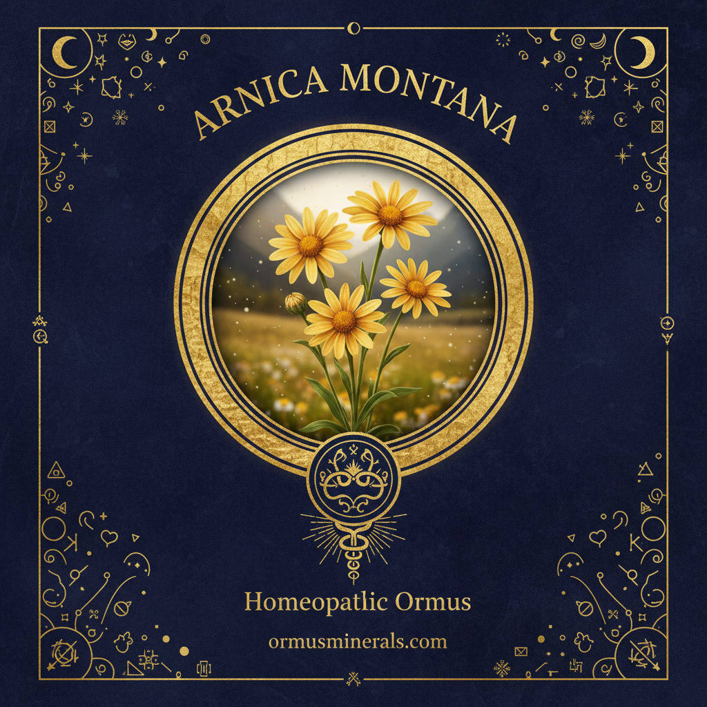 Arnica Montana Homeopathic Ormus 16oz Extra Strength 4x | OrmusMinerals.com