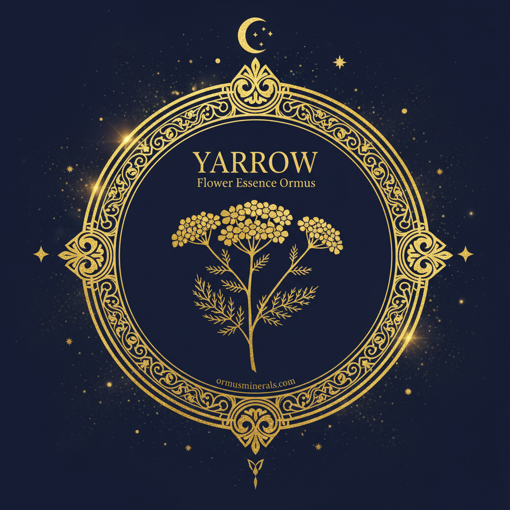 Yarrow Flower Essence Ormus 8oz Extra Strength 5x | OrmusMinerals.com