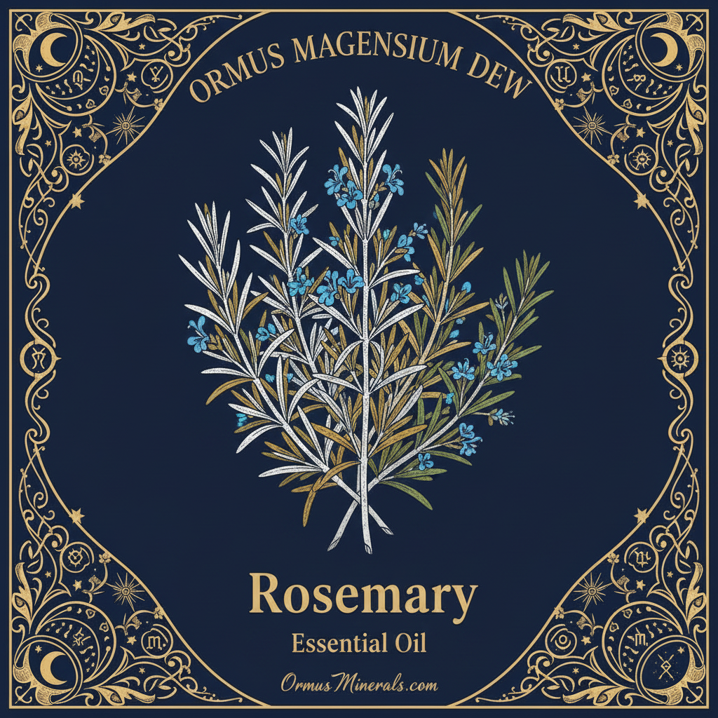 Ormus Minerals Magnesium Dew Rosemary Essential Oil 8oz